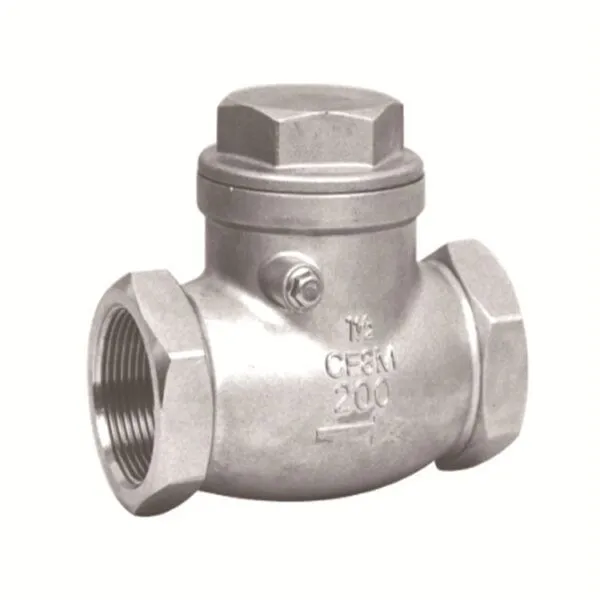 H14W H14W Internal Thread Swing Check Valve-600x600