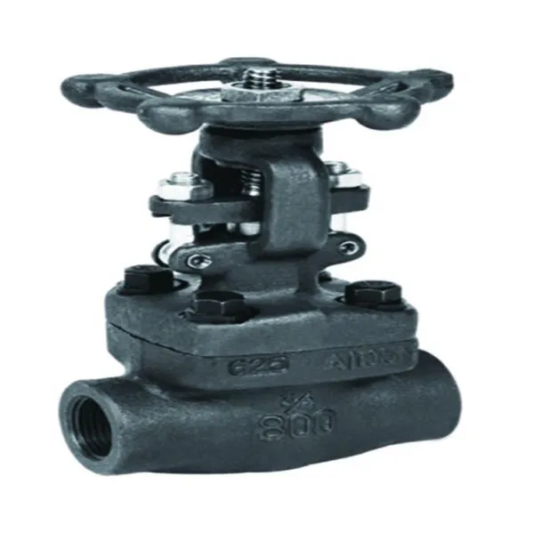 Threaded Welded Butt Welded Forged Steel Gate Valve-600x600