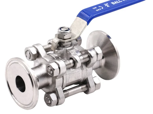 3-piece ball valve