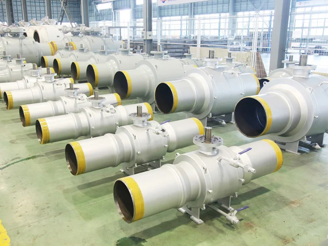 Fully Welded Ball Valves